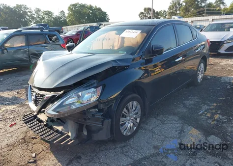 2016 Nissan Sentra S из США, поврежденный, VIN 3N1AB7AP2GY319082